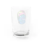 hiromashiiiのblue Water Glass :back