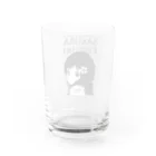 松や SUZURI店のSAKURA FUBUKI Water Glass :back