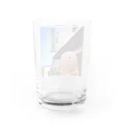 ファンシーショップみじんこののみにいく Water Glass :back