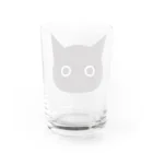 chopper'sの黒猫 Water Glass :back