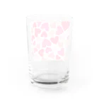 orange_honeyのハート Water Glass :back