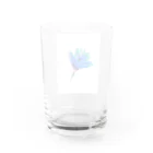 宵花火のサクヨロコビ(青) Water Glass :back