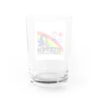 くるonカンパニーのお天気ペンギンズ Water Glass :back