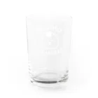 わくせいたろうまんのおにぎりたべまん Water Glass :back