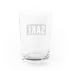kozukuzukzのSAKE（ロゴ風） Water Glass :back