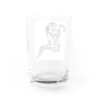 とよだ 時【ゆうもぁ-と】の伊吹山飛行上人 Water Glass :back