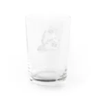 Fondhuの望む吽形寝る阿形 Water Glass :back
