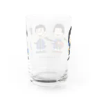 Pyramidos(ピラミッドス)のピラミッドス　カートゥーン風 Water Glass :back