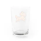 コトブキ商店の走る！トイプードル Water Glass :back