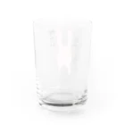 HalnEのうさぎだからって寂しくねぇよ Water Glass :back