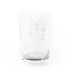 Tamarの人生辛いし酒飲むcarグラス Water Glass :back