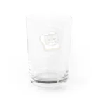 ハトヤのさっきまで食べてたパンが見当たらない Water Glass :back