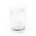 itohidemi.shopのやってられっかよ Water Glass :back
