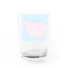 GAOGAO HOUSEのピンクジンベイ Water Glass :back