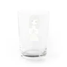 ひよこ豆の春色ちゃん Water Glass :back