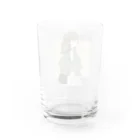 ひよこ豆のドットちゃん Water Glass :back
