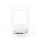 ぺったんしゃもさんのきのこの妖精 Water Glass :back