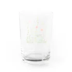 すずめ工房の野の花 Water Glass :back