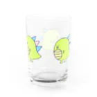 こぶたのrindnくん×3 Water Glass :back