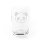 くまくまのフランケンパンダグラス Water Glass :back