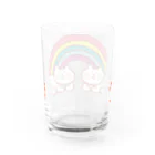 torigaki harukaのにじがかかったくま Water Glass :back