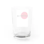 G-HERRINGのCOVIDー19 Water Glass :back