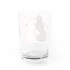 いぬりゅうの牛っこ Water Glass :back