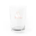 オリジナル雑貨店『ホットドッグ』の着物美人　『冬』 Water Glass :back