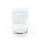 Taro Iiyamaのブルー Water Glass :back