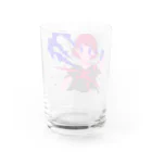 三酉かみのthrob  Water Glass :back
