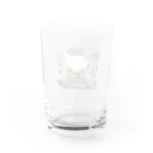 よぴ屋の千利いぬ Water Glass :back