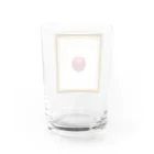 未来の画家のお店のニュートン「林檎」 Water Glass :back