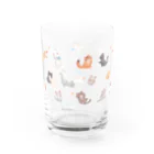 すずきいときちの水彩にゃんこ Water Glass :back