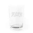 筆文字かふぇの糖質制限 Water Glass :back