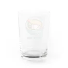 猫と釣り人のテンプラウドン_2 Water Glass :back