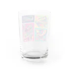 IZANAMI by Akane Yabushitaのメキシコのアレブリヘス（ピンク） グラス反対面
