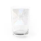 古春一生(Koharu Issey)の桜降る川空へ。 Water Glass :back