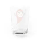 ふんがふんがショップ（仮）のオバ猿（えん） Water Glass :back