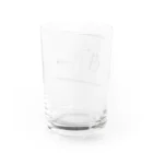 うさぎのくにの物販の残像 Water Glass :back