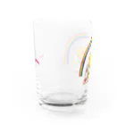 ひなたいようさんのRainbow Picnic Water Glass :back