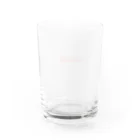 Ensemble Albahn 公式ストアのEnsemble Albahn - red logo Water Glass :back