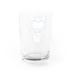 SORA(目を生かせたい人)のいきなりネコに乗っかられてビクつくはげ Water Glass :back