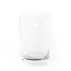 Satokostudioのコザクラインコと一緒 Water Glass :back