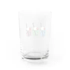 マリモのマリマリのクリームソーダ Water Glass :back