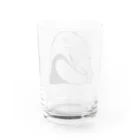 hachinanaのストローではないの Water Glass :back