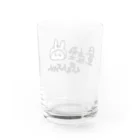 ゆるいぐっずを生み出す母の量産型ぴぇんちゃん Water Glass :back