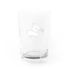 ひらがながすきのごはんが おいしい うさぎ Water Glass :back