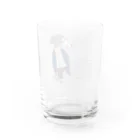愛犬描処 プルーデンスのおしゃれイタグレ Water Glass :back