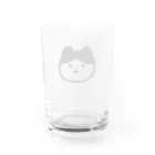 nekomimiのneko face (まえがみねこ) Water Glass :back