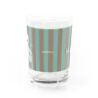 cocoartの雑貨屋さんの【Hug me】（白くま）グラス＝SALE中！！ Water Glass :back